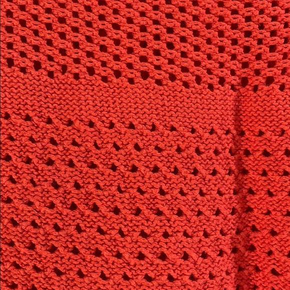 Orange knitted Michael Kors sweater medium - Picture 3 of 5